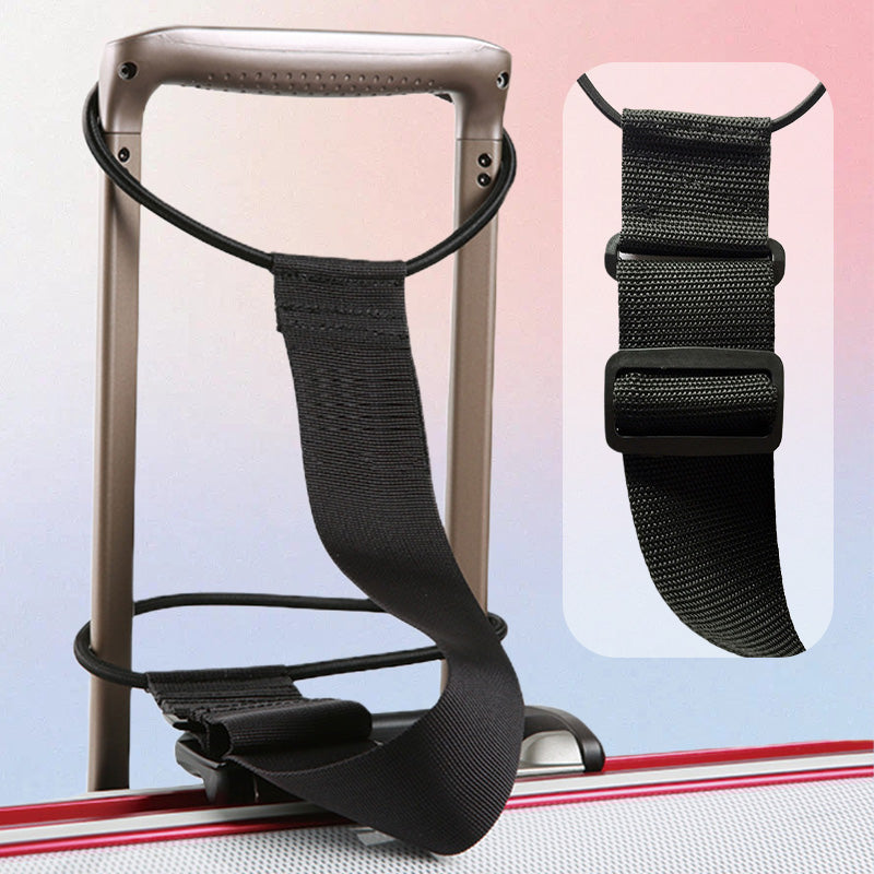 🧳 Kauf 1, erhalte 1 GRATIS! 🛫 Verstellbarer Freihändig-Koffergurt, Elastischer Sicherer Reisegepäckhalter für Handgepäck