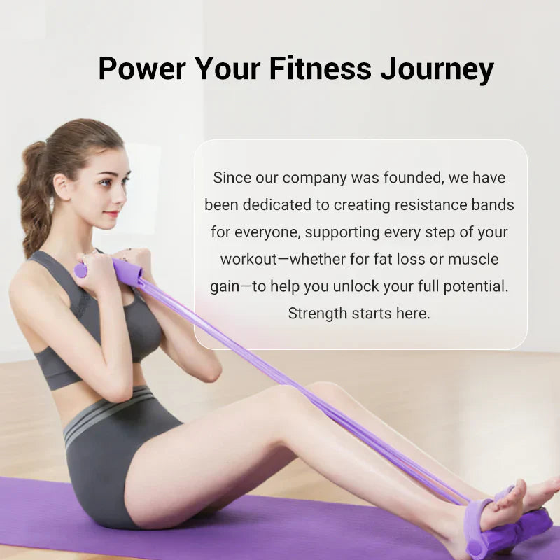 🔥 Letzter Tag! 50% Rabatt Multifunktionelles Sit-Up Trainingsgerät 💪 Zugseil für Bauch, Beine & Arme – effektives Heimtraining für Zuhause