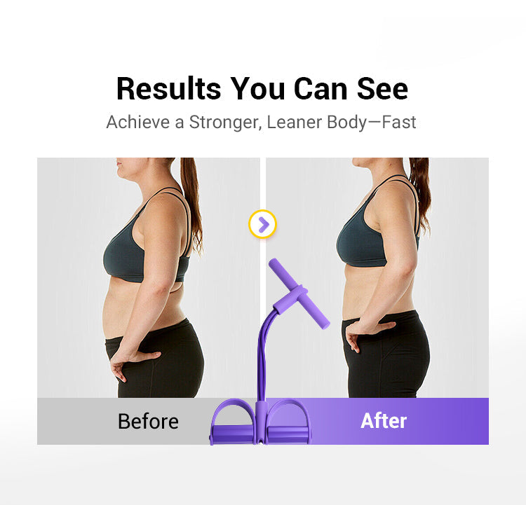 🔥 Letzter Tag! 50% Rabatt Multifunktionelles Sit-Up Trainingsgerät 💪 Zugseil für Bauch, Beine & Arme – effektives Heimtraining für Zuhause