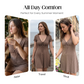 🔥 50 % RABATT FÜR BEGRENZTE ZEIT! 👗 Damen V-Ausschnitt Minikleid mit Brustkordel – Figurbetonter Bodycon-Schnitt, weicher Stoff für Dates, Partys & Sommerabende