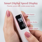 💎 NUR KURZE ZEIT 50% RABATT! ✨ Professionelles elektrisches Nagelfeilen-Set mit Digitaldisplay & 4 Aufsätzen – Kabellos, ergonomisch für Heim-Maniküre & Pediküre