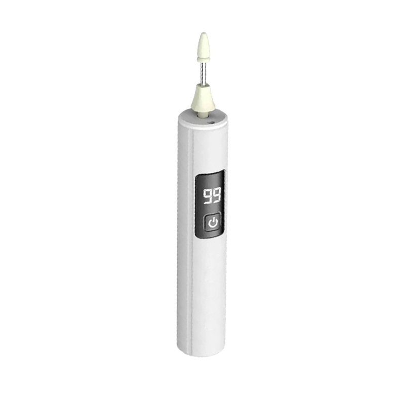 💎 NUR KURZE ZEIT 50% RABATT! ✨ Professionelles elektrisches Nagelfeilen-Set mit Digitaldisplay & 4 Aufsätzen – Kabellos, ergonomisch für Heim-Maniküre & Pediküre