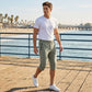 💪 Schnelltrocknende Herren Caprihose mit hoher Elastizität – ultrakomfortabel, atmungsaktiv und flexibel für Fitness, Jogging und Outdoor