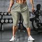 💪 Schnelltrocknende Herren Caprihose mit hoher Elastizität – ultrakomfortabel, atmungsaktiv und flexibel für Fitness, Jogging und Outdoor