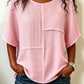 Damen Minimalist Casual Bluse