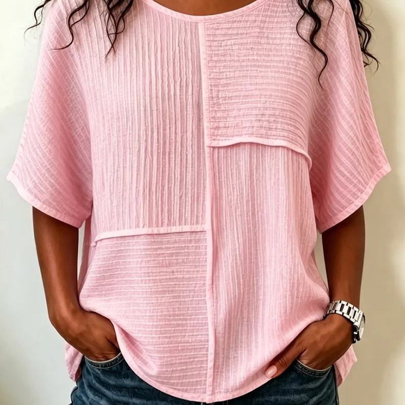 Damen Minimalist Casual Bluse