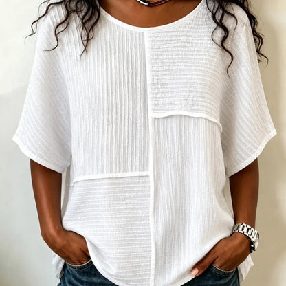 Damen Minimalist Casual Bluse