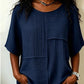 Damen Minimalist Casual Bluse