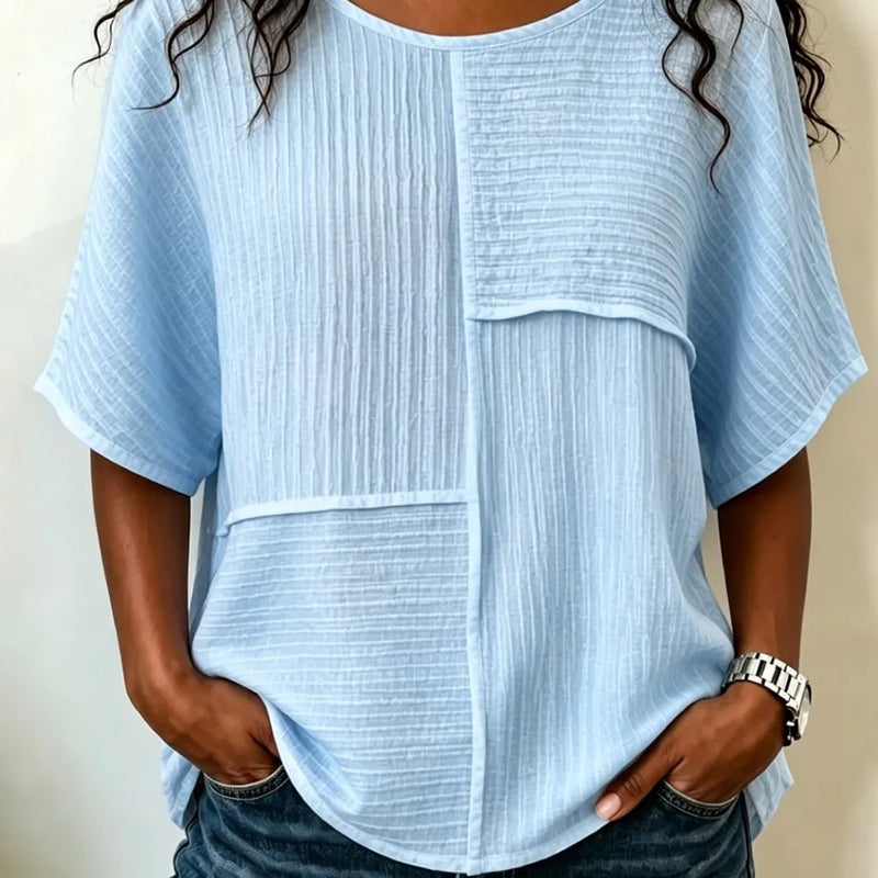 Damen Minimalist Casual Bluse