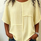 Damen Minimalist Casual Bluse