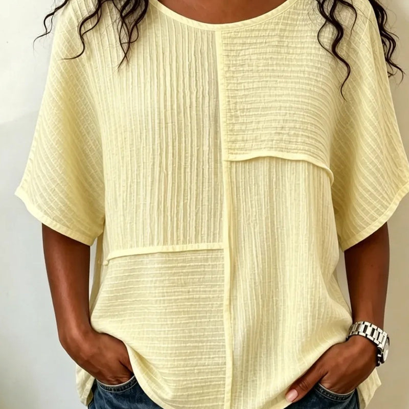 Damen Minimalist Casual Bluse