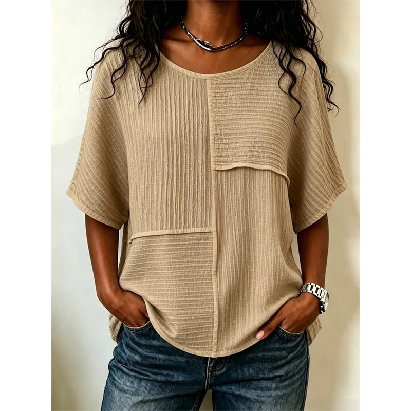 Damen Minimalist Casual Bluse