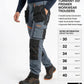 ✈️Versandkostenfrei👖 50% Rabatt: Robuste Herren Cargo-Arbeitshose | Verstärkte Knie & viele Taschen für Bau & Handwerk 🛠️