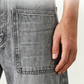 ☀️ 50 % RABATT FÜR BEGRENZTE ZEIT! 👖 Damen Barrel Leg Jeans mit aufgesetzten Taschen – Hoch sitzender Schnitt, weicher Waschdenim und retro Look für Alltag & Freizeit 🩶