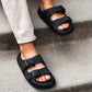 🏖️ 50 % RABATT FÜR BEGRENZTE ZEIT! 🦶 Damen Outdoor-Sandalen mit Doppelverschluss – Weiche gepolsterte Sohle, rutschfestes Laufprofil und atmungsaktives Material für den Sommer ☀️
