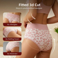 Damen Hochbund-Slip mit Herzprint