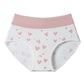 Damen Hochbund-Slip mit Herzprint