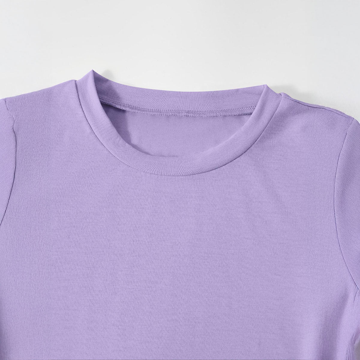✈️Kostenloser Versand💜 NUR KURZE ZEIT 50 % RABATT! 👖 Damen Lounge Zweiteiler – Oversize Kurzarm Top + Shorts mit Kordelbund, tiefe Taschen, super weich für Zuhause & Alltag