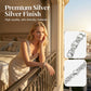 💫 50 % RABATT AKTUELL GÜLTIG! ✨ Filigranes Herz Charm Armband aus Silberton – Vielseitig kombinierbar für Alltag, Feiern & romantische Geschenke