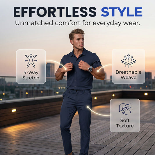👔40% RABATT! 🌿 Herren Zweiteiler – Leichter Casual-Anzug aus atmungsaktivem Stoff – Perfekt für Sommer, Hochzeit oder Büro – lässig-elegant mit Komfort ✨👖🌞
