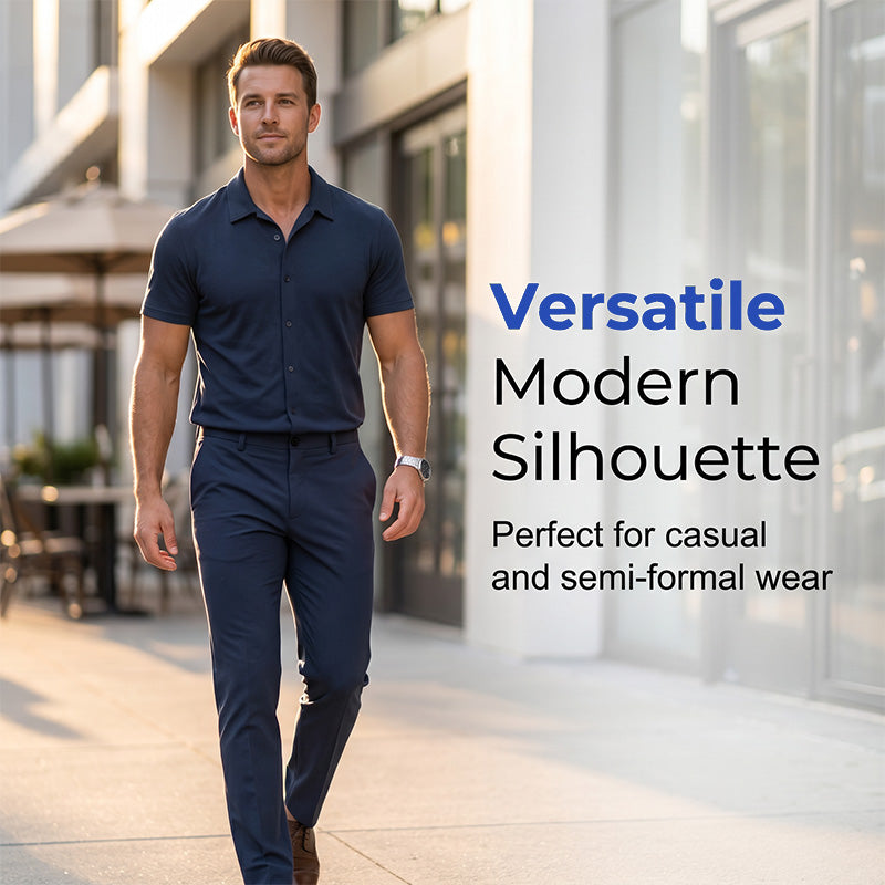 👔40% RABATT! 🌿 Herren Zweiteiler – Leichter Casual-Anzug aus atmungsaktivem Stoff – Perfekt für Sommer, Hochzeit oder Büro – lässig-elegant mit Komfort ✨👖🌞