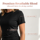 ✨ NEUE PREMIUM KOLLEKTION 50% RABATT! 👗 Damen Bodycon Midikleid mit Seitenraffung – Kurzarm Rundhals, asymmetrischer Saum für Büro, Dates & Alltag