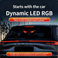 🔥 50 % RABATT FÜR BEGRENZTE ZEIT! 🚗 Solar LED Warnleuchte mit Teufelsaugen-Design – Doppelaufladung Solar + Type-C, Saugbefestigung, Bewegungssensor für Park- & Pannensicherheit