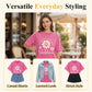 👕 LIMITIERTER 50% RABATT! Unisex Vintage-Wash T-Shirt mit Gänseblümchen-Print – Lockerer Schnitt, weicher Stoff für den Sommer