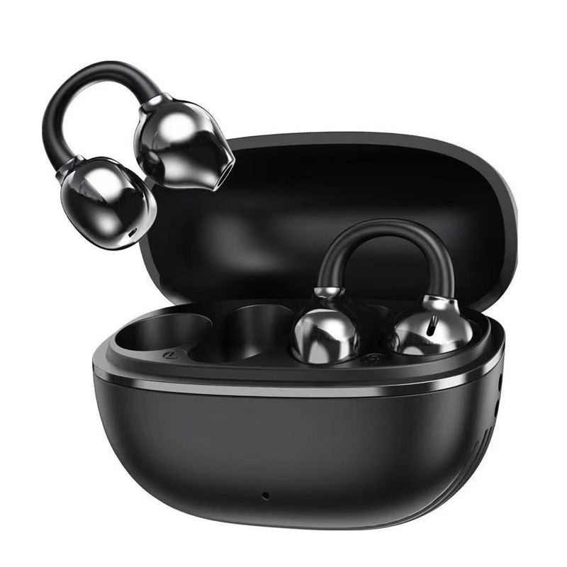 🎧 LIMITIERTER 50% RABATT! Open-Ear Clip-On Bluetooth 5.4 Ohrhörer mit KI-Übersetzung – Kabelloser Stereoklang, schweißfest für Sport, Alltag & Reisen