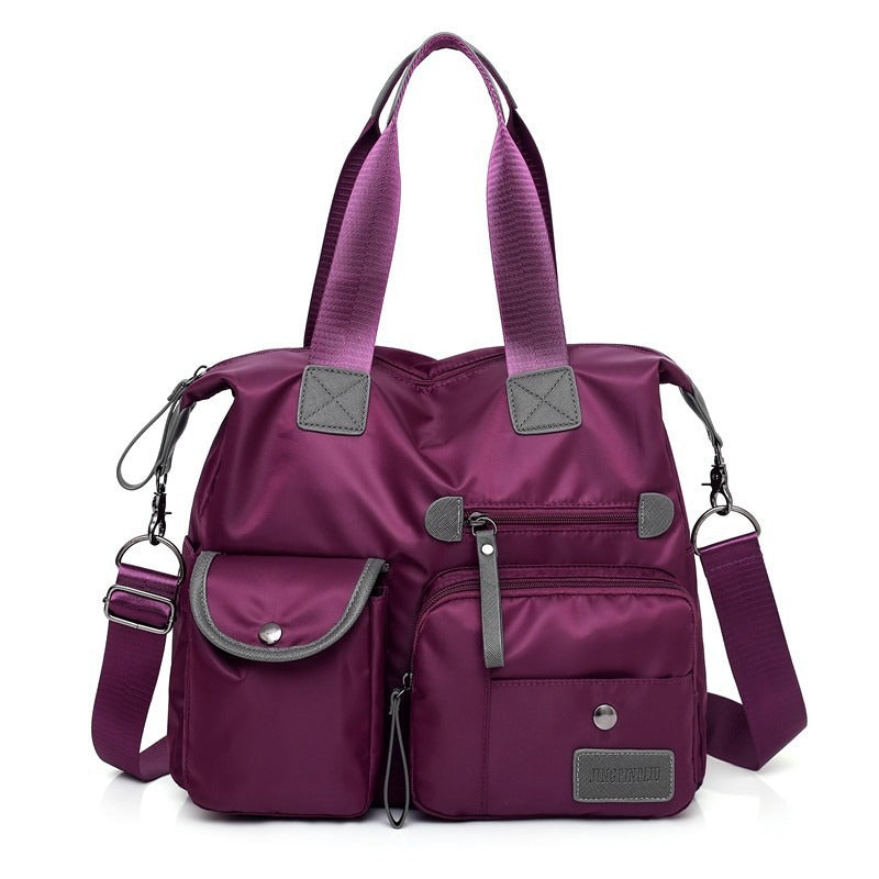 👜 LETZTER TAG 50% RABATT! Premium Alltags- & Reisetasche aus leichtem wasserabweisendem Oxford-Stoff, 3 Tragevarianten & viele Fächer