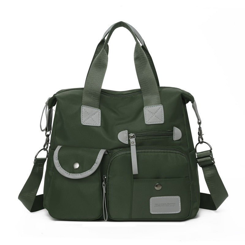 👜 LETZTER TAG 50% RABATT! Premium Alltags- & Reisetasche aus leichtem wasserabweisendem Oxford-Stoff, 3 Tragevarianten & viele Fächer