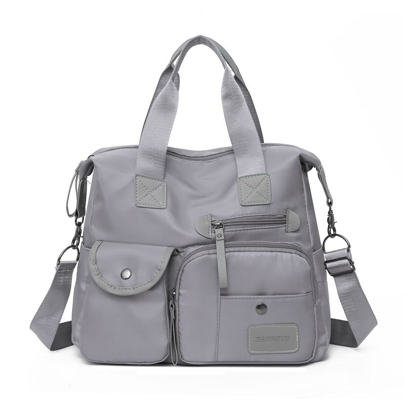 👜 LETZTER TAG 50% RABATT! Premium Alltags- & Reisetasche aus leichtem wasserabweisendem Oxford-Stoff, 3 Tragevarianten & viele Fächer