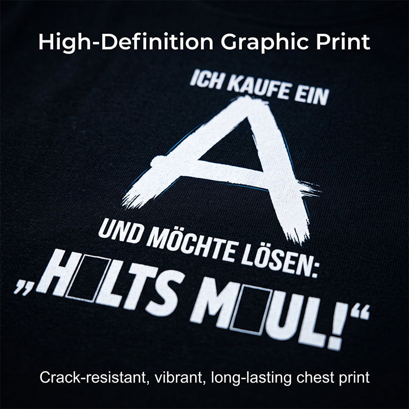 👕 LIMITIERTER 50% RABATT! Herren Urban Streetwear T-Shirt mit witzigem Rücken-Grafikprint – Weicher atmungsaktiver Stoff, Oversized Schnitt für Alltag & Sommer