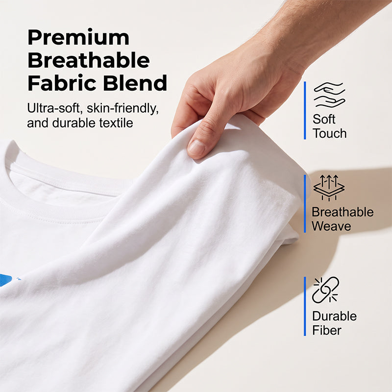 👕 LIMITIERTER 50% RABATT! Herren Urban Streetwear T-Shirt mit witzigem Rücken-Grafikprint – Weicher atmungsaktiver Stoff, Oversized Schnitt für Alltag & Sommer