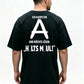 👕 LIMITIERTER 50% RABATT! Herren Urban Streetwear T-Shirt mit witzigem Rücken-Grafikprint – Weicher atmungsaktiver Stoff, Oversized Schnitt für Alltag & Sommer