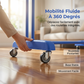 🧺 50% DE RÉDUCTION ! 🛞 Séchoir à Linge Pliable 3 Niveaux – Mobilité 360°, Tube Acier, Gain de Place – Idéal pour Maison & Balcon ✨