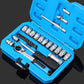 ⏳Zeitlich begrenztes Sonderangebot⏰29-teiliges Ratschen-Steckschlüssel-Set – Chrom-Vanadium-Stahl, 11 Stecknüsse & 10 Bits. Perfekt für Autoreparaturen & DIY 🛠️✨