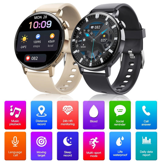 📢📢50% RABATT !!⏰Multifunktionale Bluetooth-Smartwatch zur Gesundheitsüberwachung