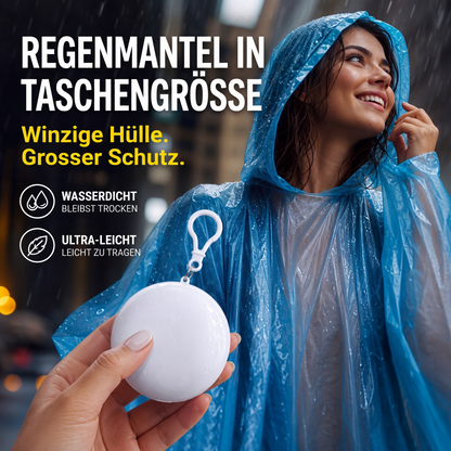 🔥 Zeitlich begrenzte Aktion: 50% Rabatt – Wiederverwendbare Regenjacke in Kugelform (Mini) – Kaufe 1, erhalte 2 gratis ☔🎒