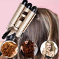 ✨🌸👧 3-Trommel-Lockenstab – natürliche Beach Waves im Handumdrehen, ohne Frizz