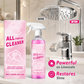 🧹 Allzweck-Reinigungsspray – Kalk, Seifenreste & Schmutz im Handumdrehen entfernt! 🚿✨