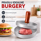 🍔 Burgerpresse mit Holzgriff – professionelle Burger ganz einfach zu Hause!