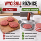 🍔 Burgerpresse mit Holzgriff – professionelle Burger ganz einfach zu Hause!