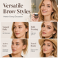 💄 Augenbrauen-Stempelpuder – perfekte, symmetrische Brauen in Sekunden – wasserfest & langanhaltend ✨