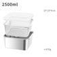 Multi-Functional 2-in-1 Food Storage Box & Colander
