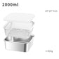 Multi-Functional 2-in-1 Food Storage Box & Colander