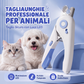 🐾 Nagelschneider für Hunde & Katzen – mit LED-Sensor, Blutader-Erkennung & rutschfestem Griff 🛡️
