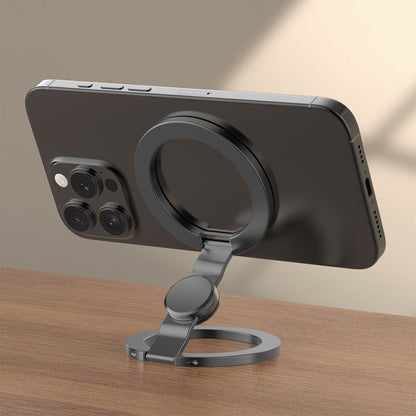 📱 Magnetischer Ringständer für Handy – 360° drehbar, starke Haltekraft & kompaktes Design 🧲