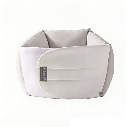 🛏️ Ergonomisches Lendenstützkissen – 360° Unterstützung, wrap-around Design, für erholsamen Schlaf 💤✨
