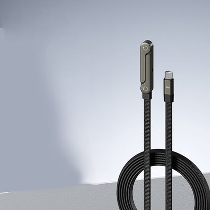 🔌 240W Schnellladekabel mit integriertem Handy-Ständer – laden & streamen gleichzeitig – 1,5m, für USB-C & Lightning ⚡📱